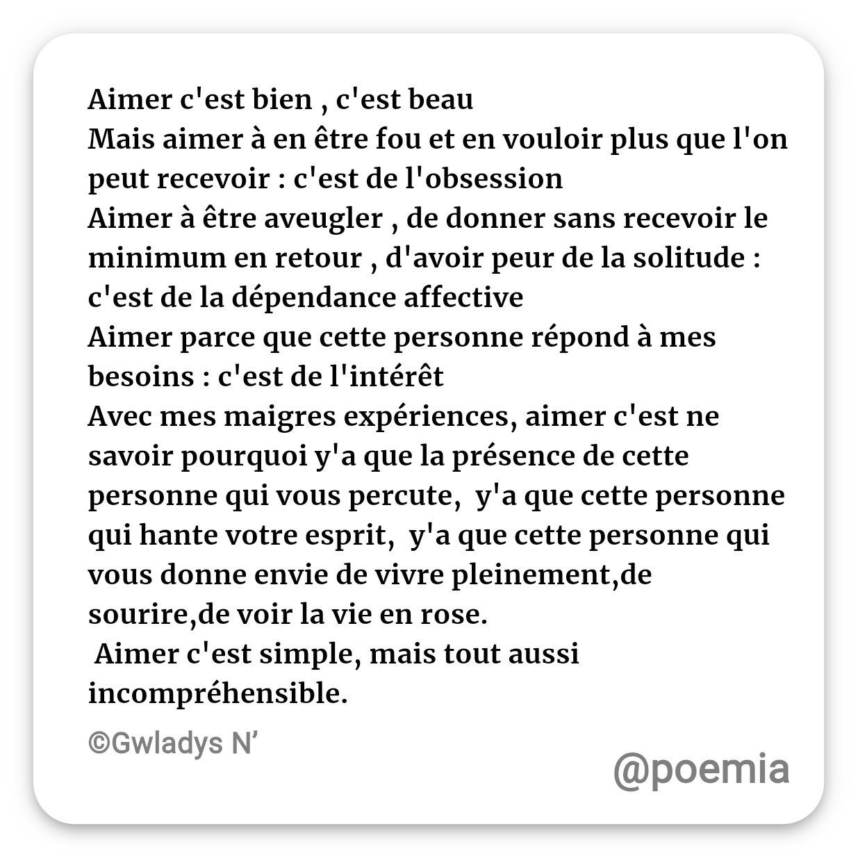 Poemia