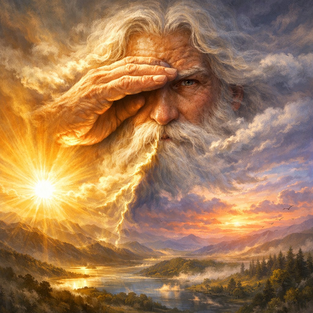 Gods hand