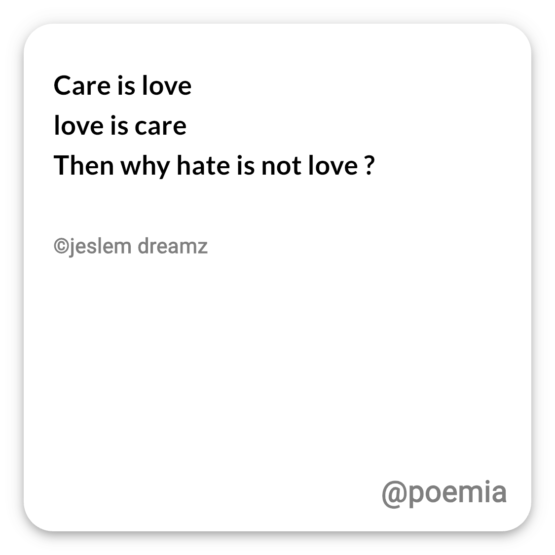 Poemia