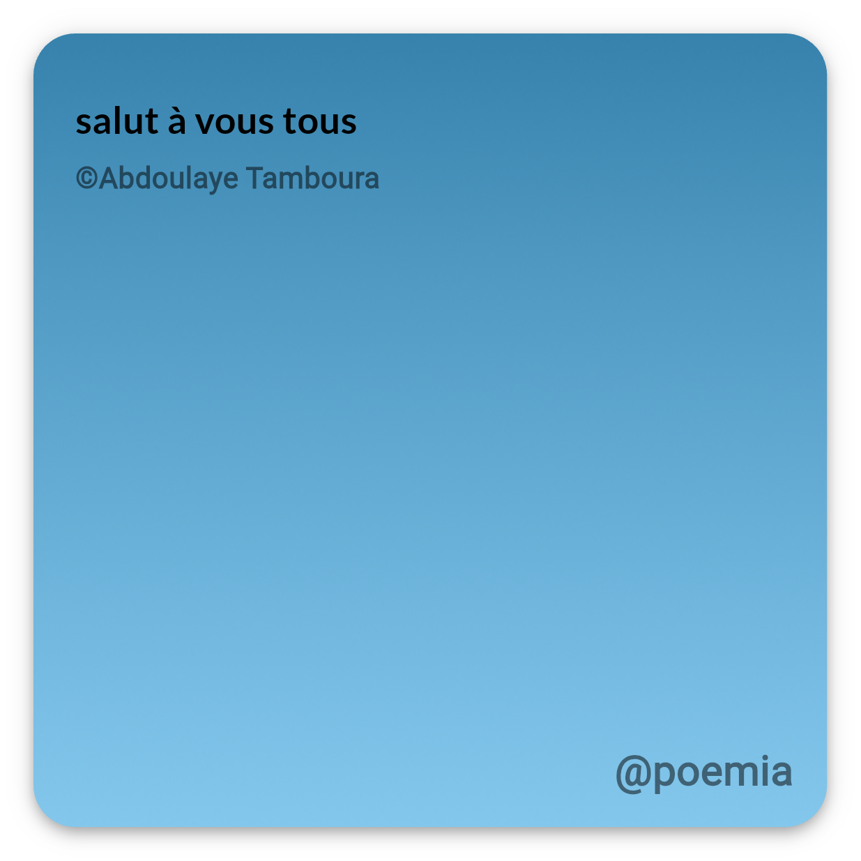 Poemia