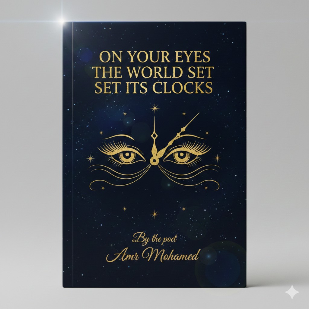 On your eyes the world sets its clocks1