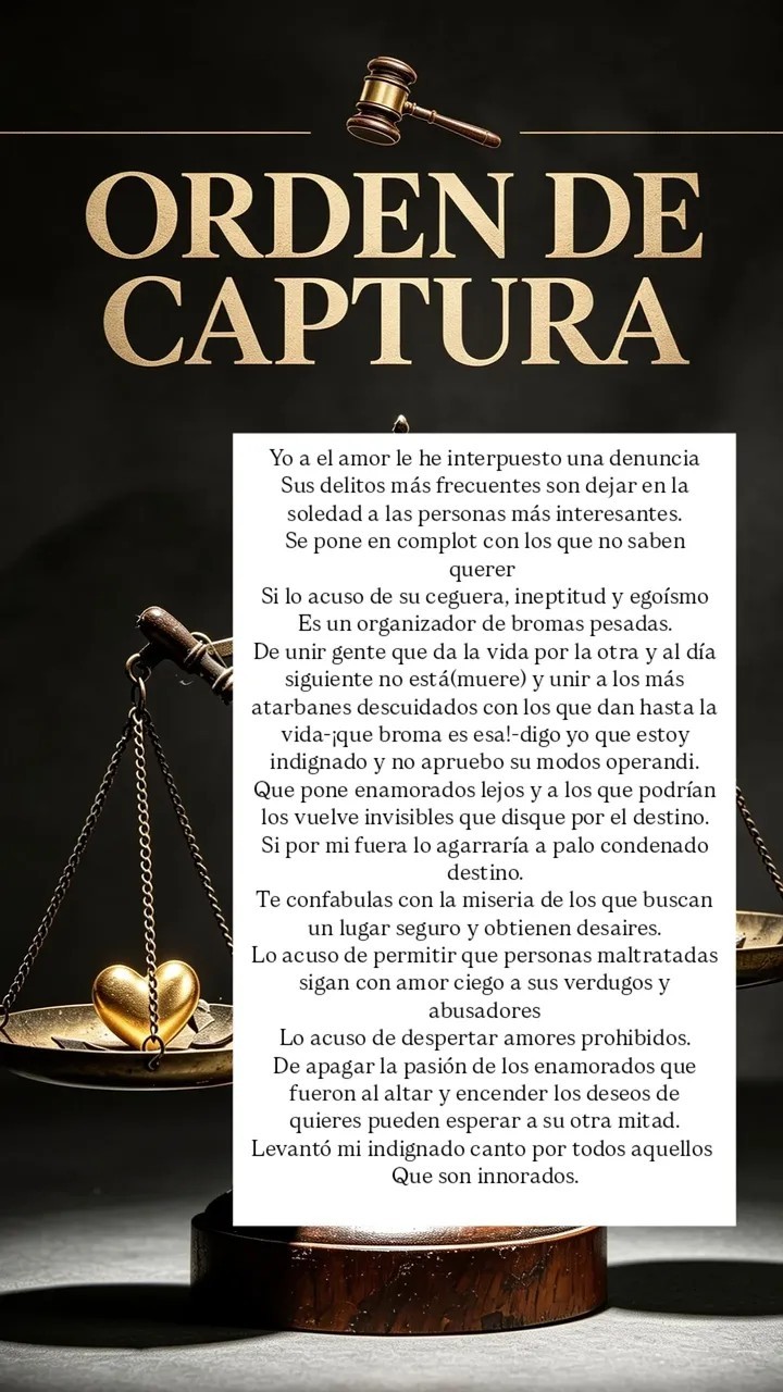 ORDEN DE CAPTURA