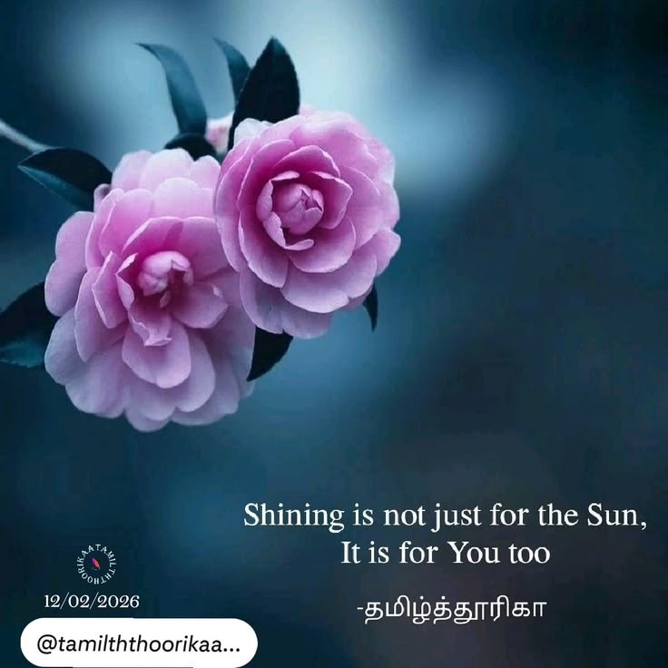 ©தமிழ்த்தூரிகா
©tamilththoorikaa
12feb2026

Pic: YourQuote