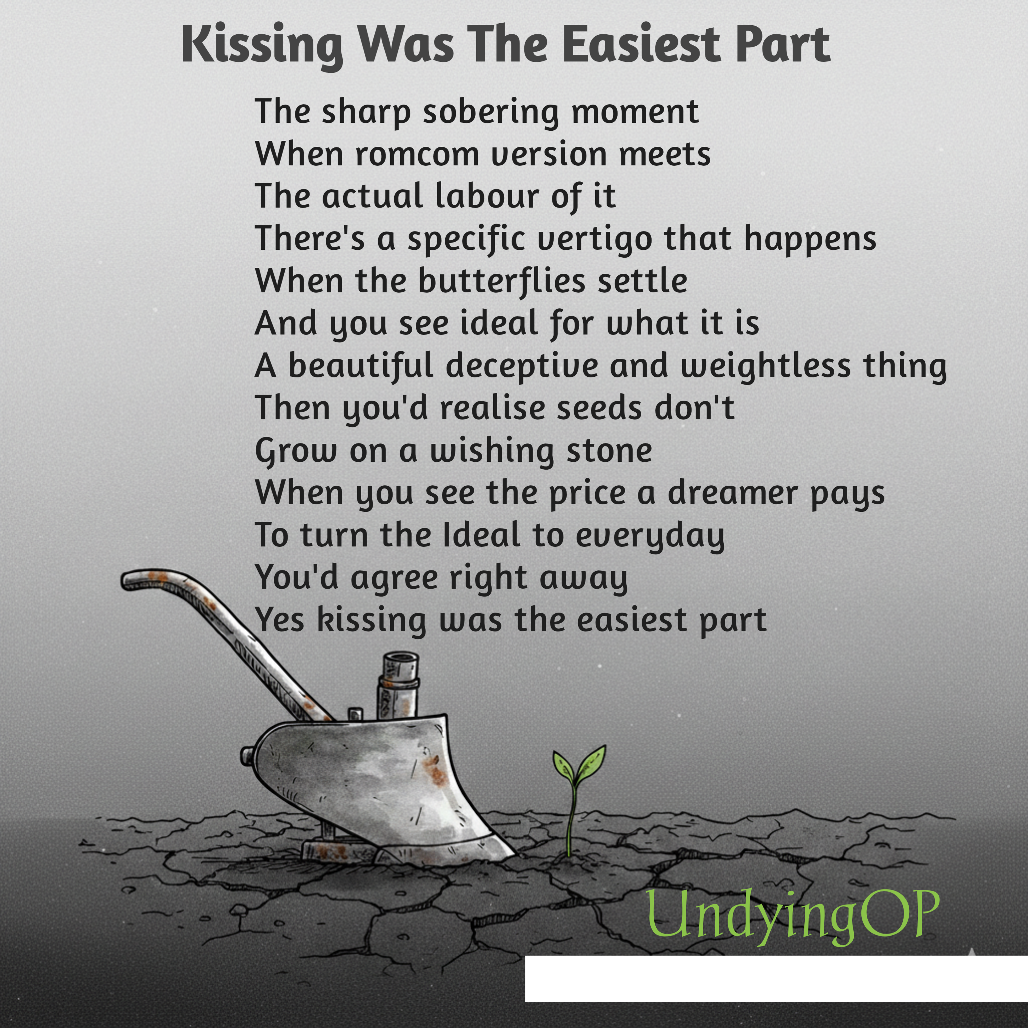 Kissing Was The Easiest Part