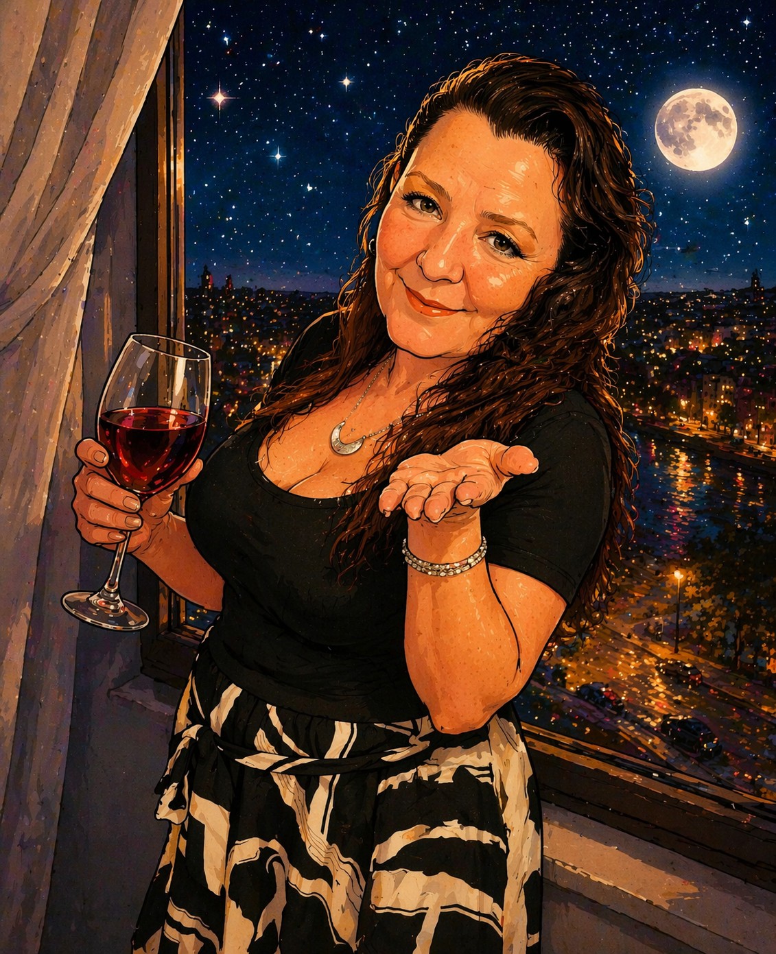 Talking to the moon