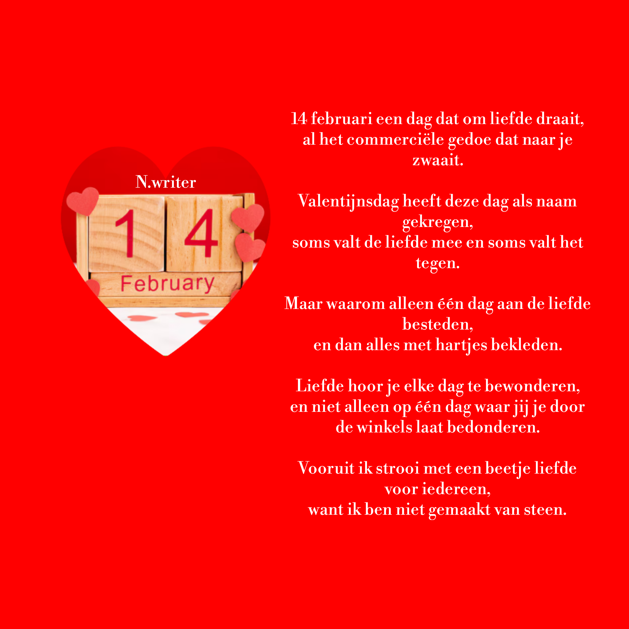 14 februari: