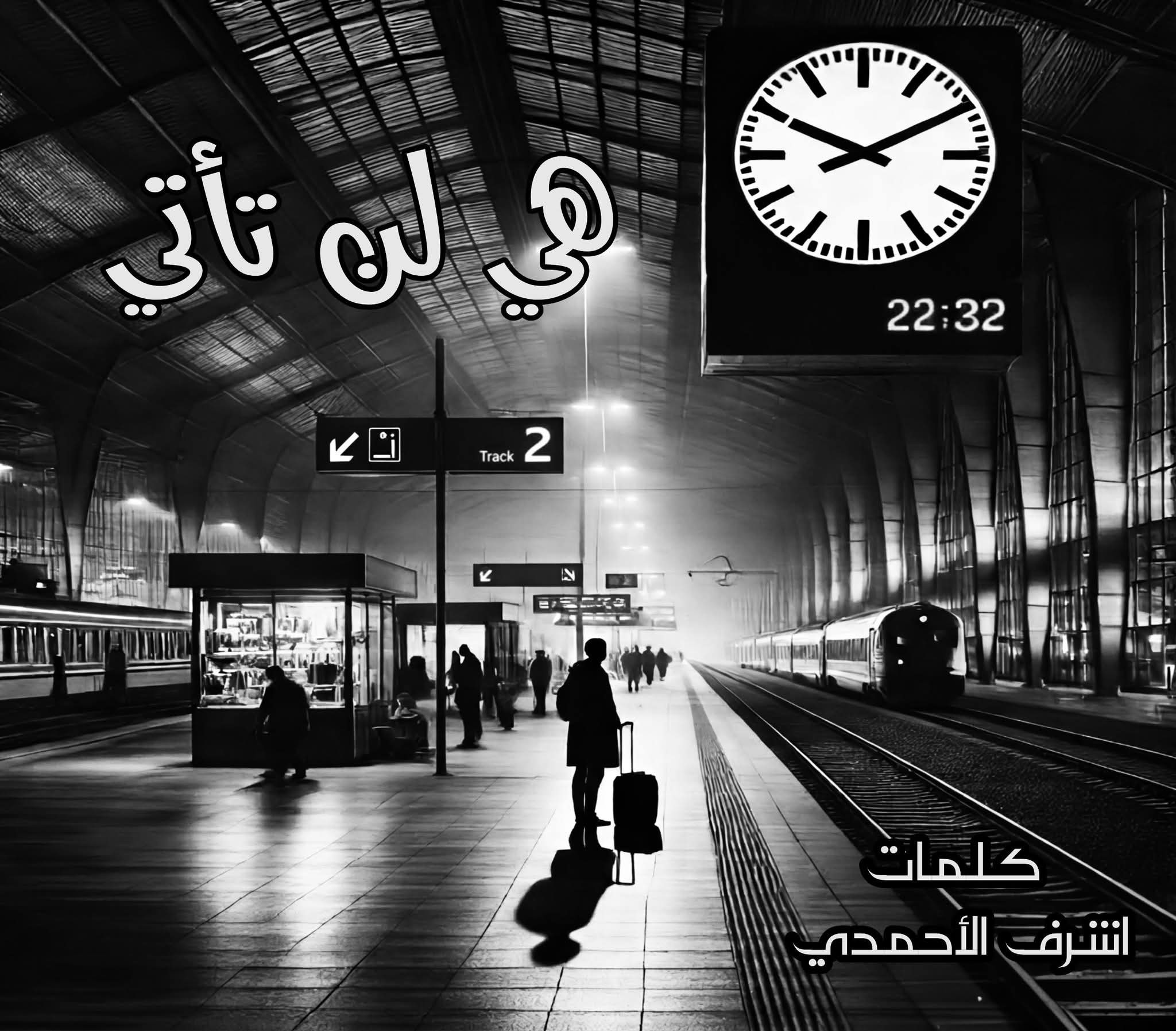 هي لن تأتي
___________
​وأنا أنتظرها خلف ظلال الساعة
العقارب تدور
وفي رأسي…