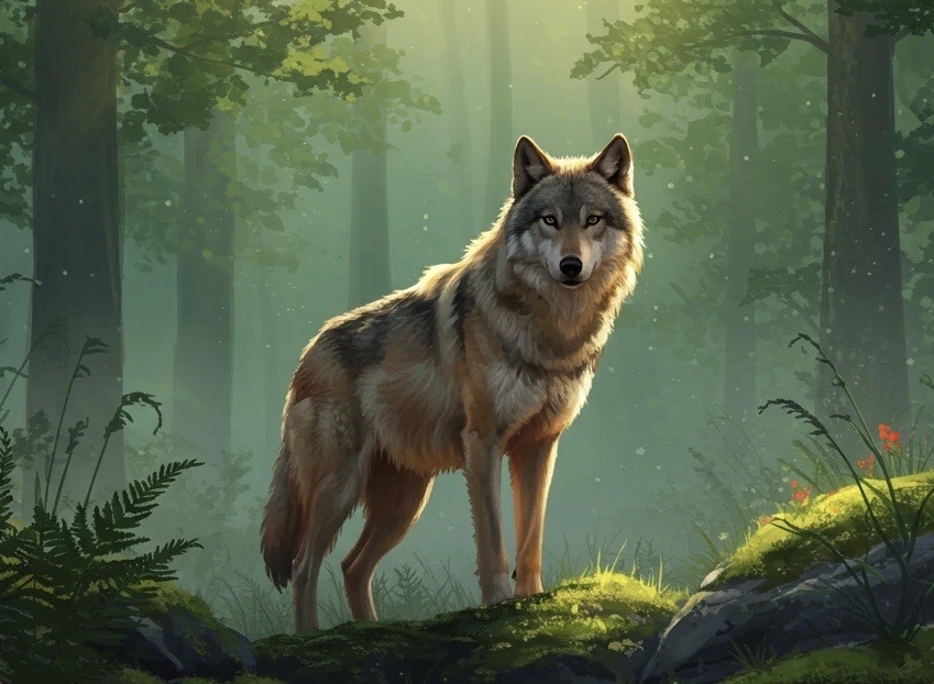 The story of the Lone Wolf