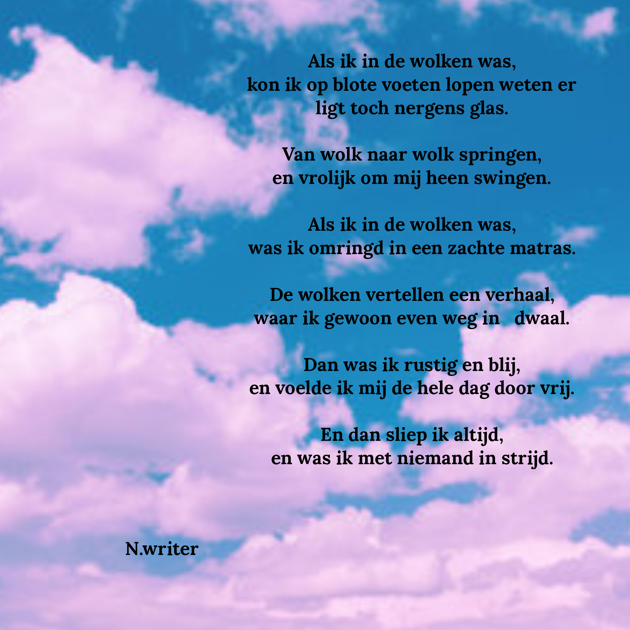 Als ik in de wolken was: