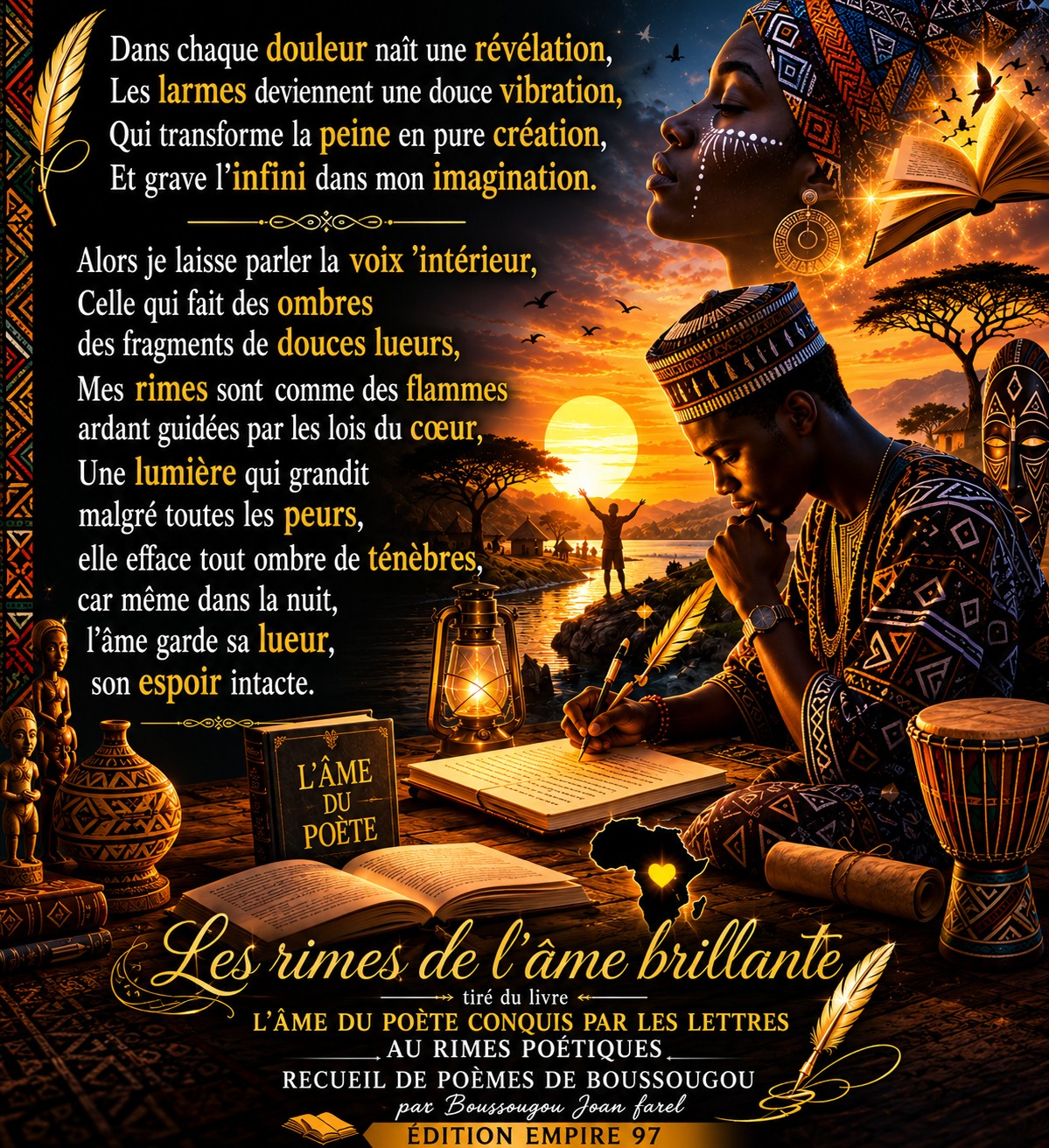 Les rimes de l'âme brillante