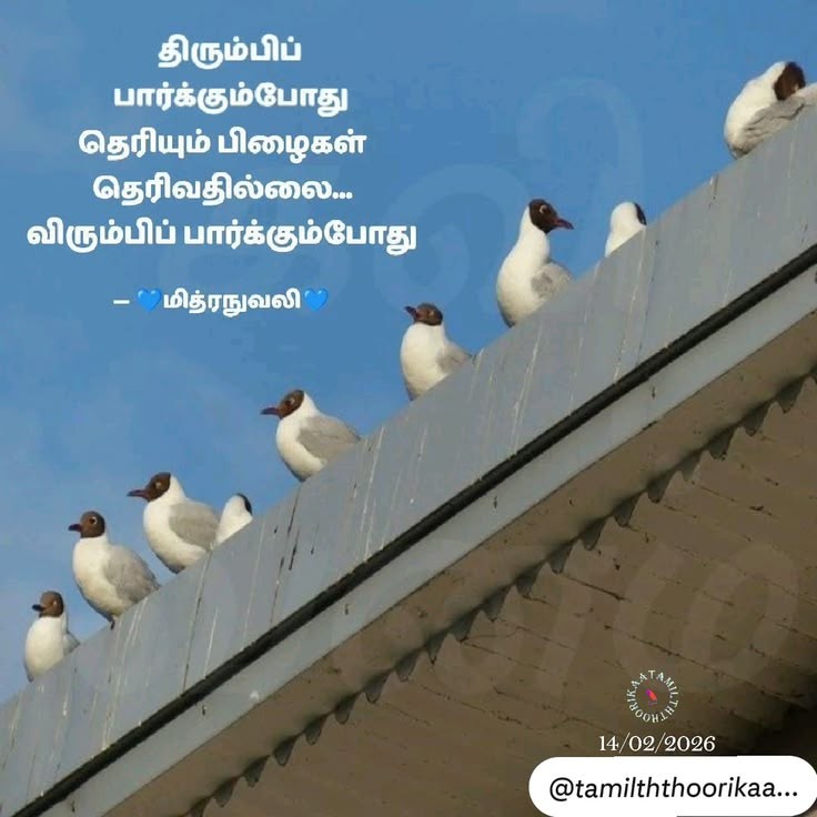 ©தமிழ்த்தூரிகா
©tamilththoorikaa
13feb2026

Pic: YourQuote