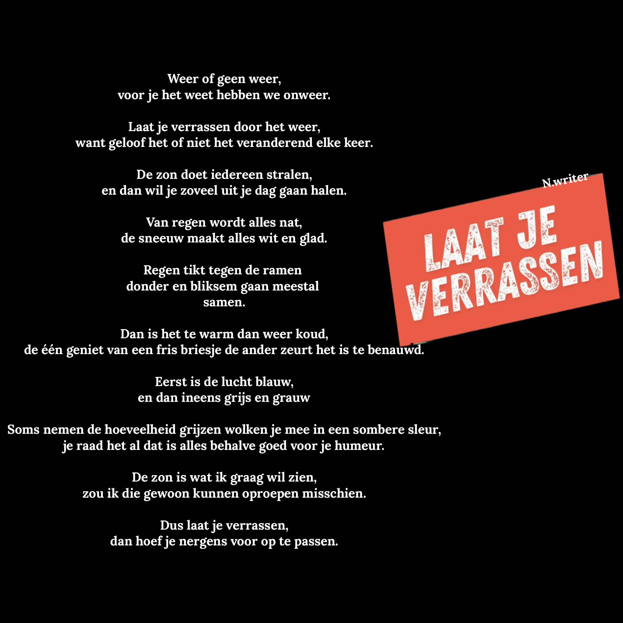 Laat je verrassen: