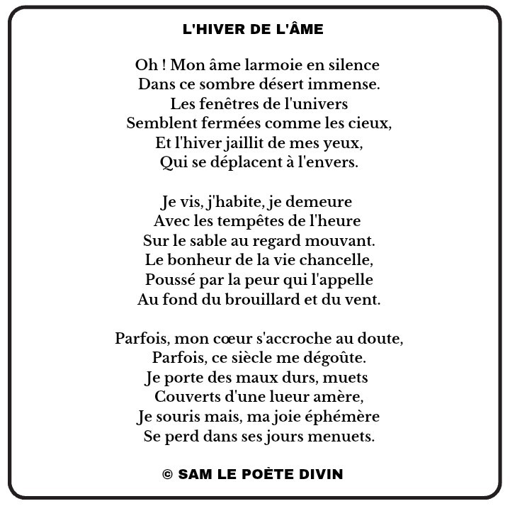 L'hiver de l'âme