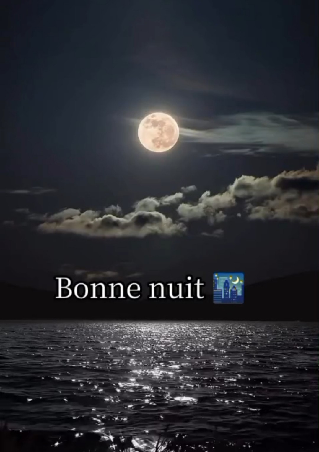 Je vous souhaite à toutes et à tous une belle et agréable nuit dans les bras de…