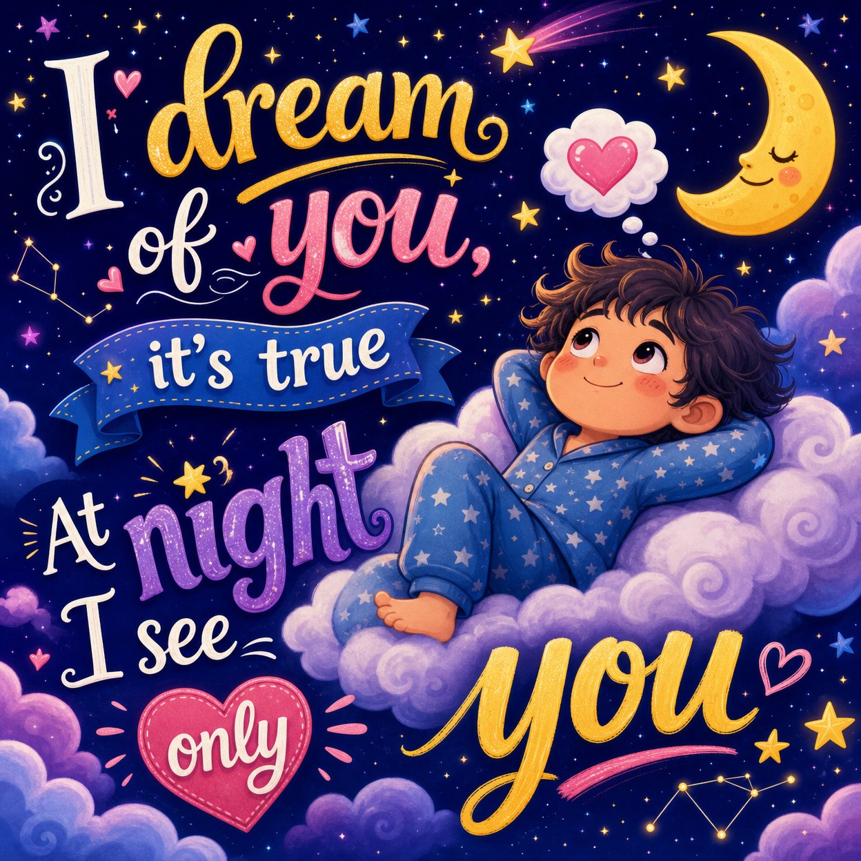 I think of you