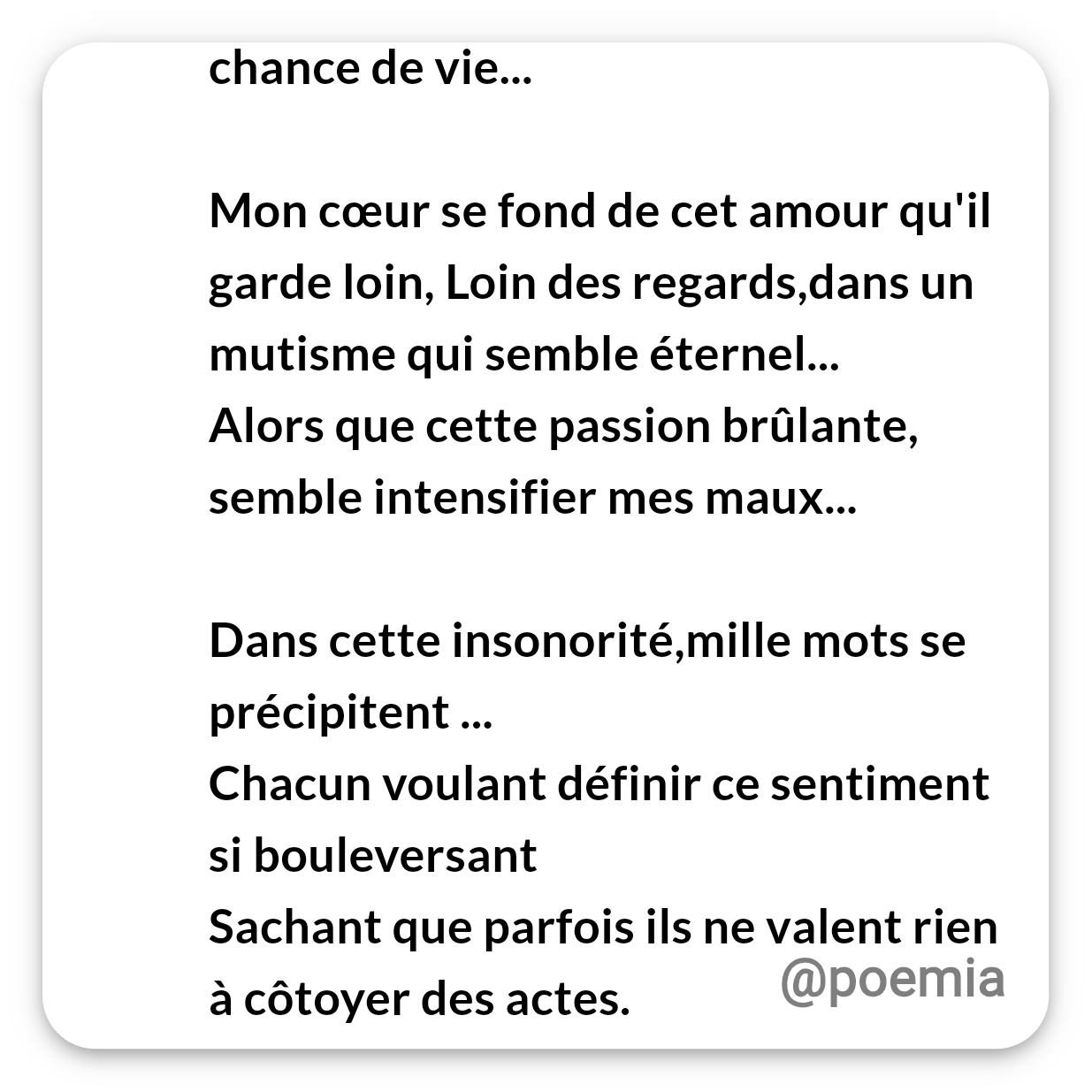 Poemia