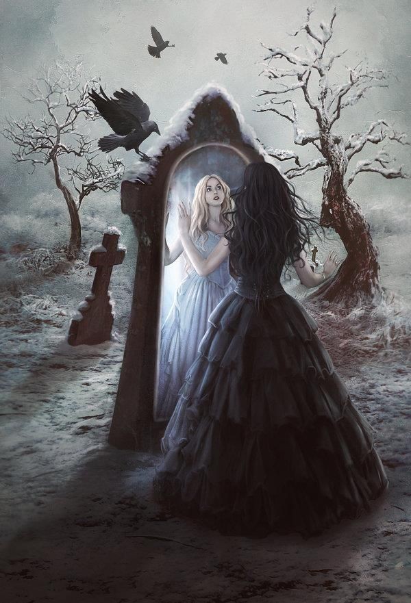 Looking through a mirror
The hero beyond ones self is staring back at you.
The…