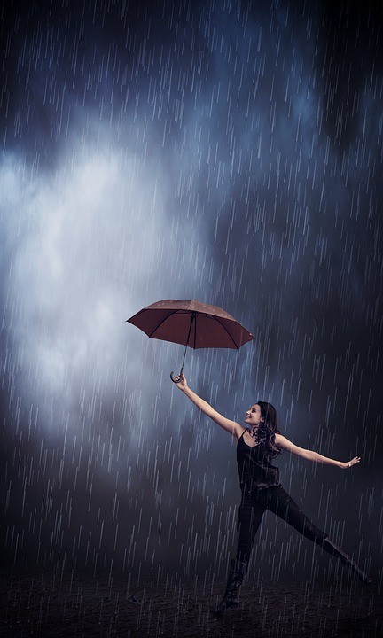 Rain and soil..