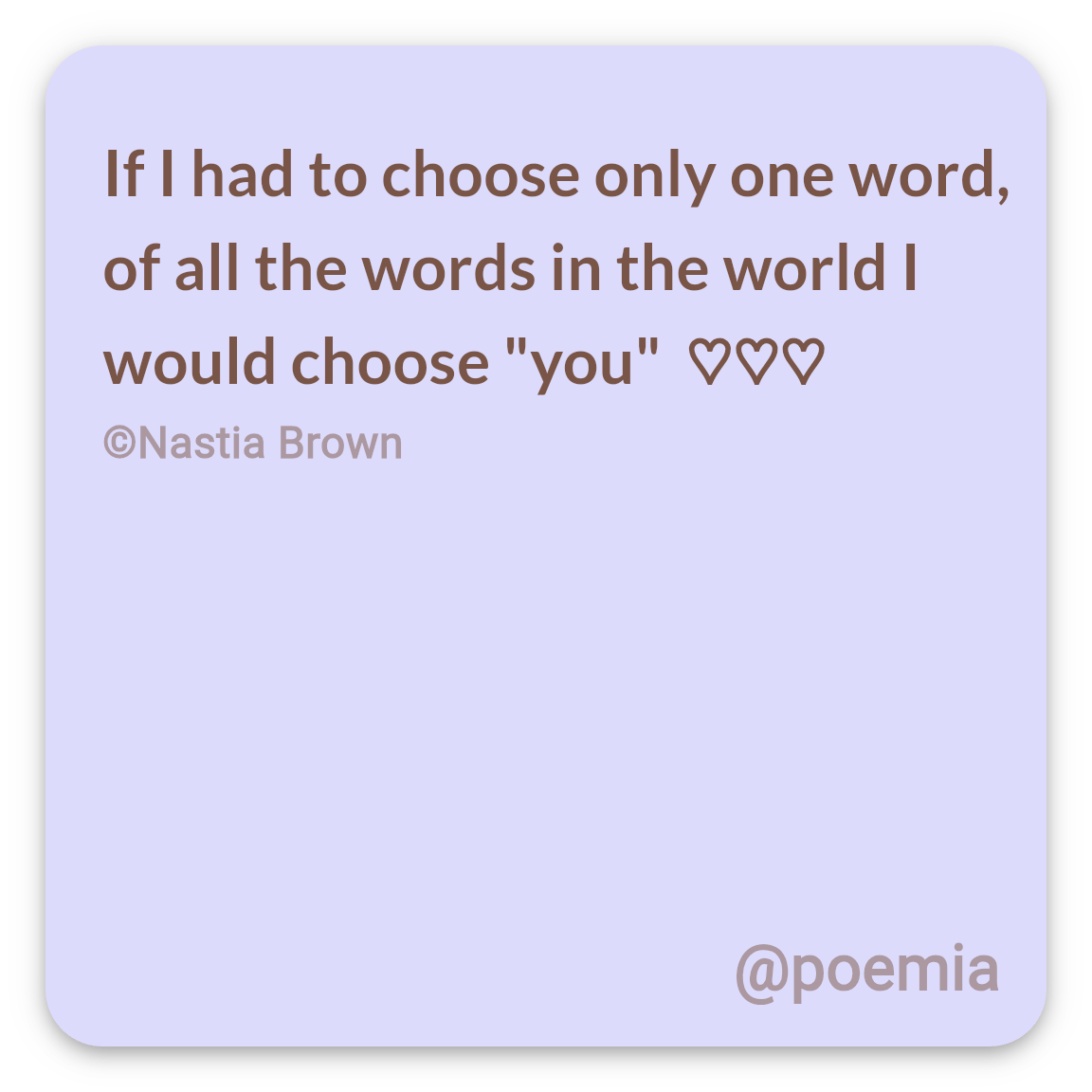 Poemia