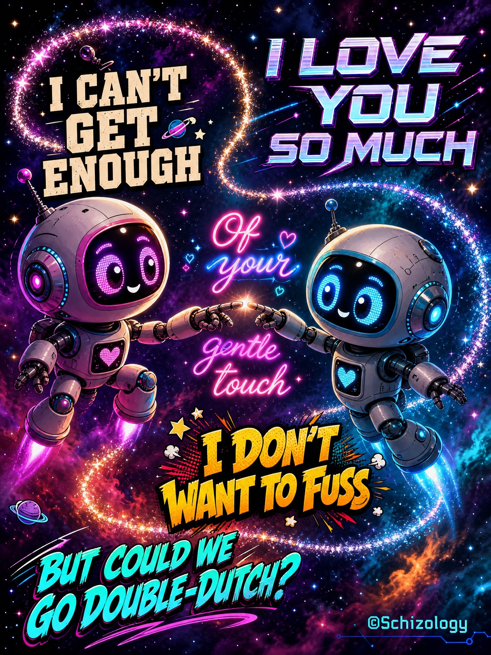 Touch

I love you so much
I can't get enough
Of your gentle touch
I don't want…
