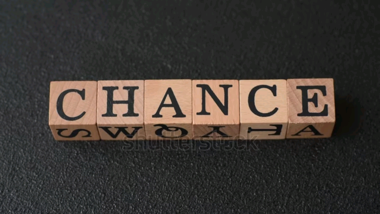 A chance to change.
Rearrange my life.
Glancing over my shoulder,
I see a…