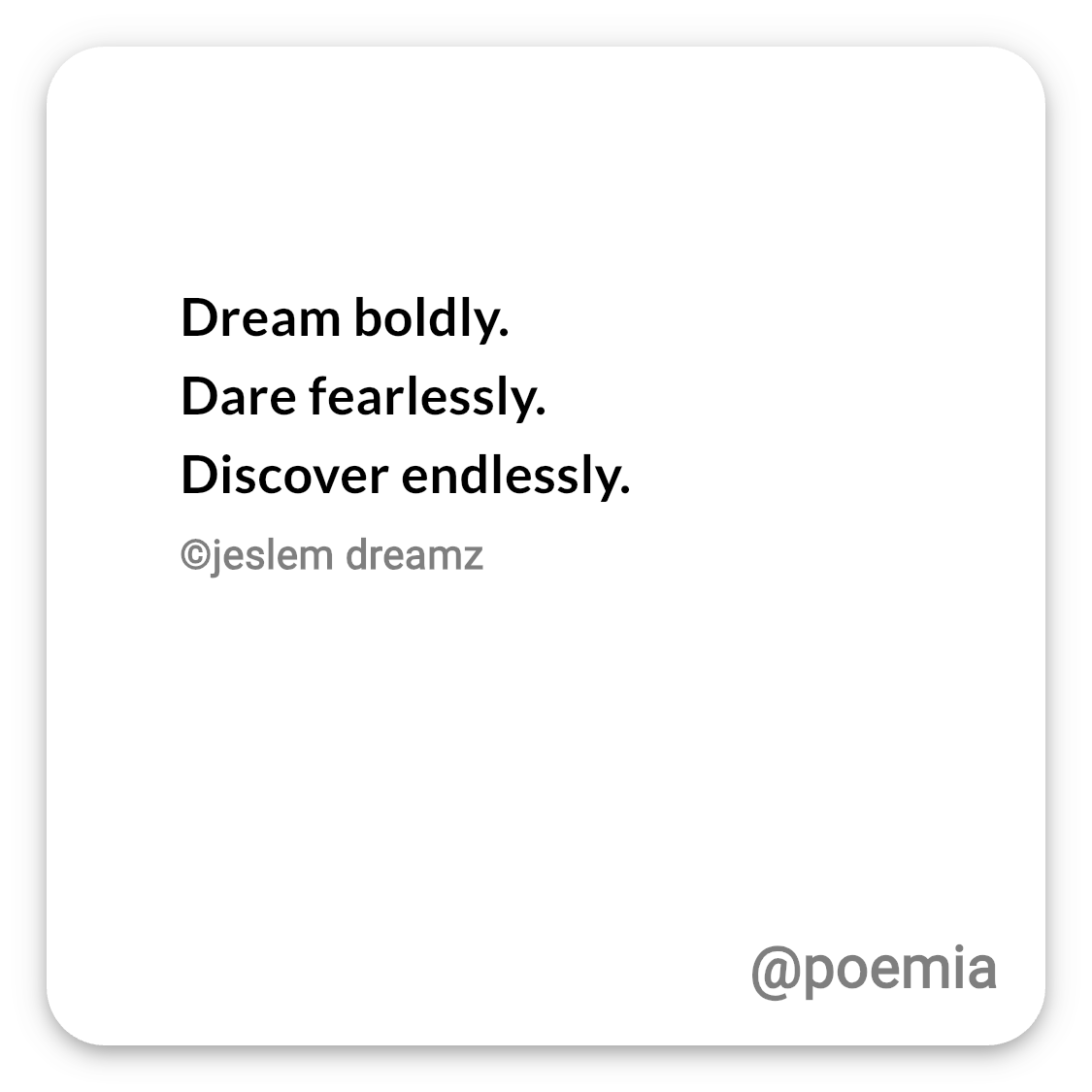 Poemia
