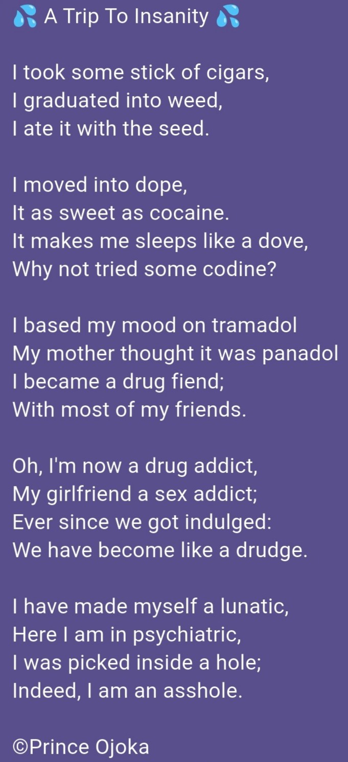 A TRIP TO INSANITY