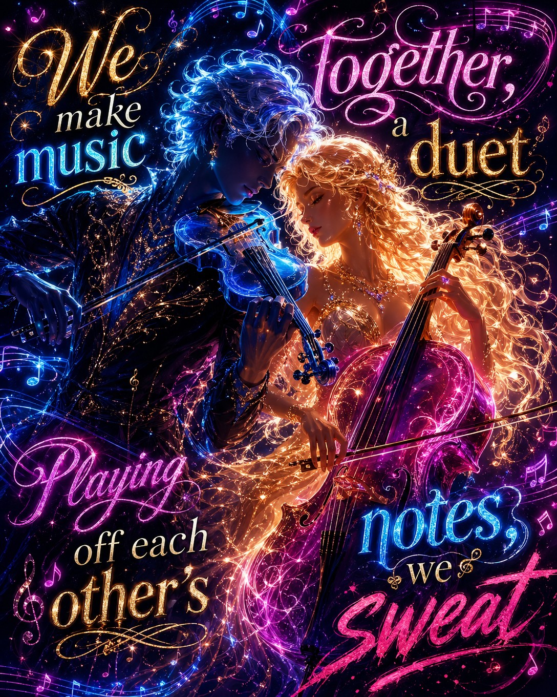 Consumed making music
