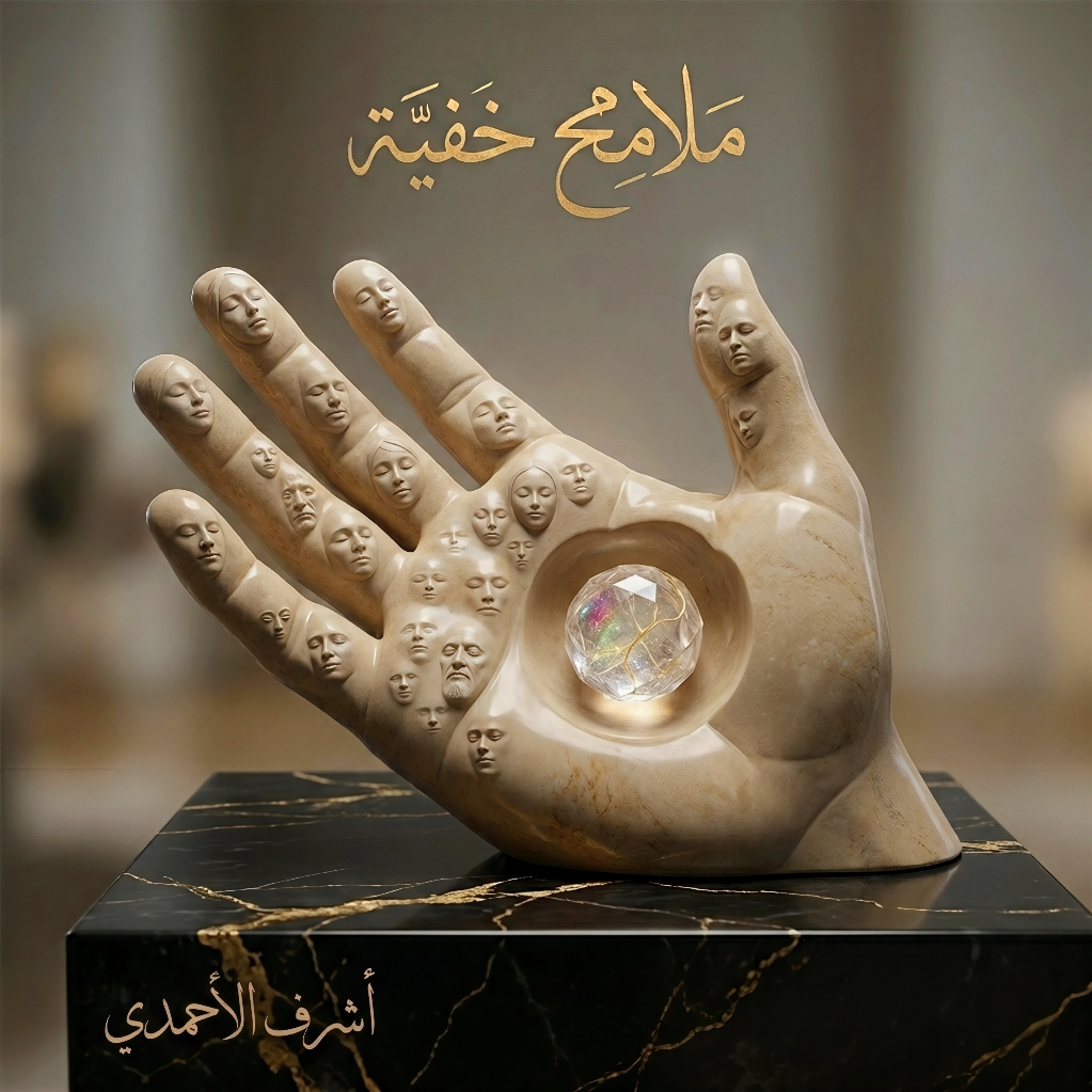 ملامح خفيّة
___________
​في داخلي مدينةٌ بلا نوافذ
يمشي فيها الوقتُ
 على أطرافِ…