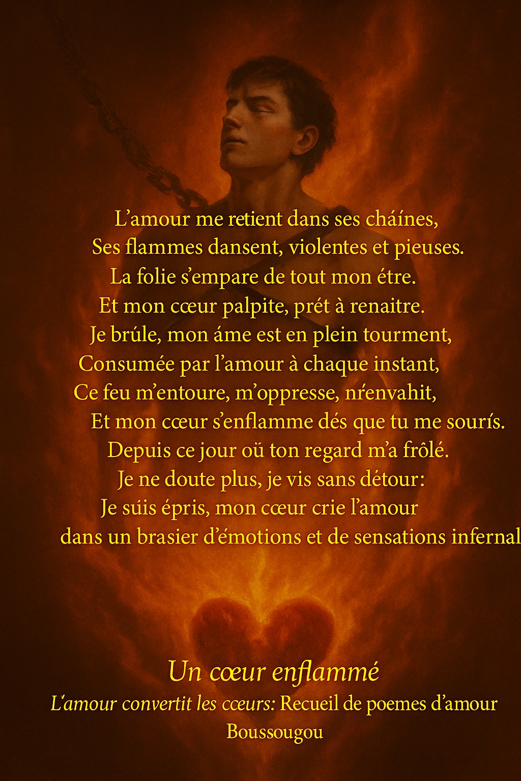 Coeur enflammé