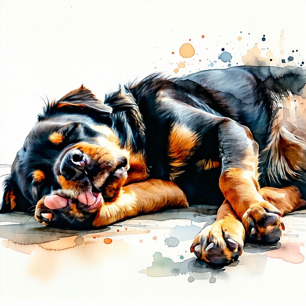 Sleeping puppy