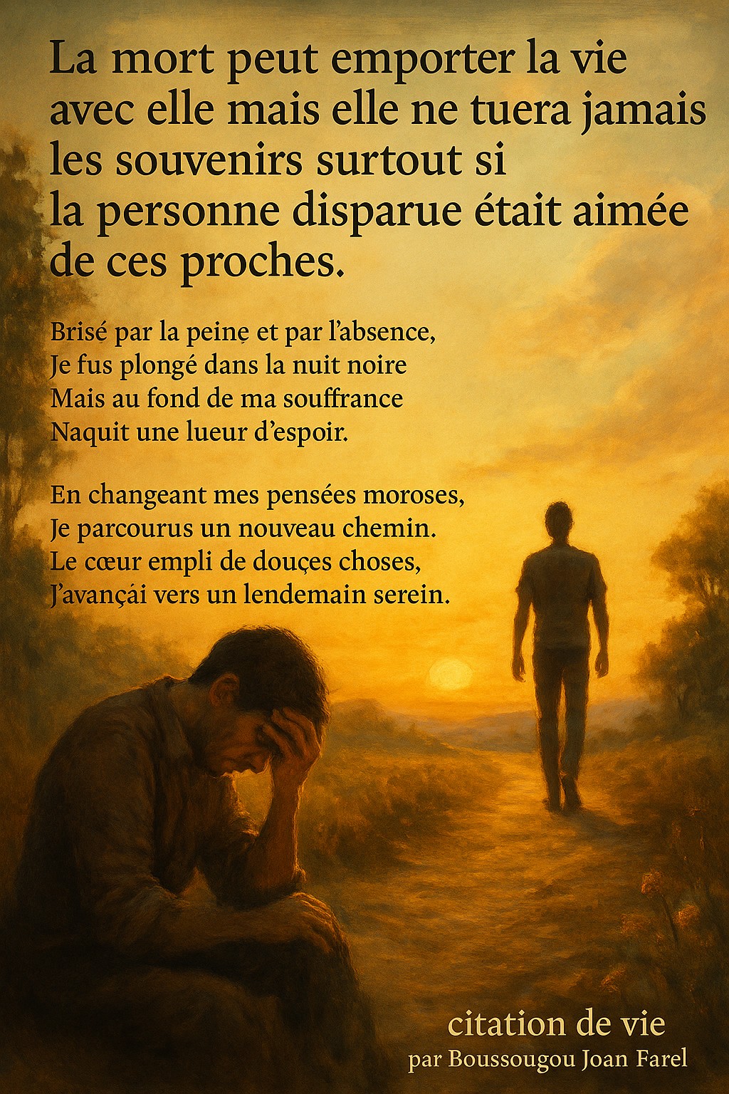 Citation de vie