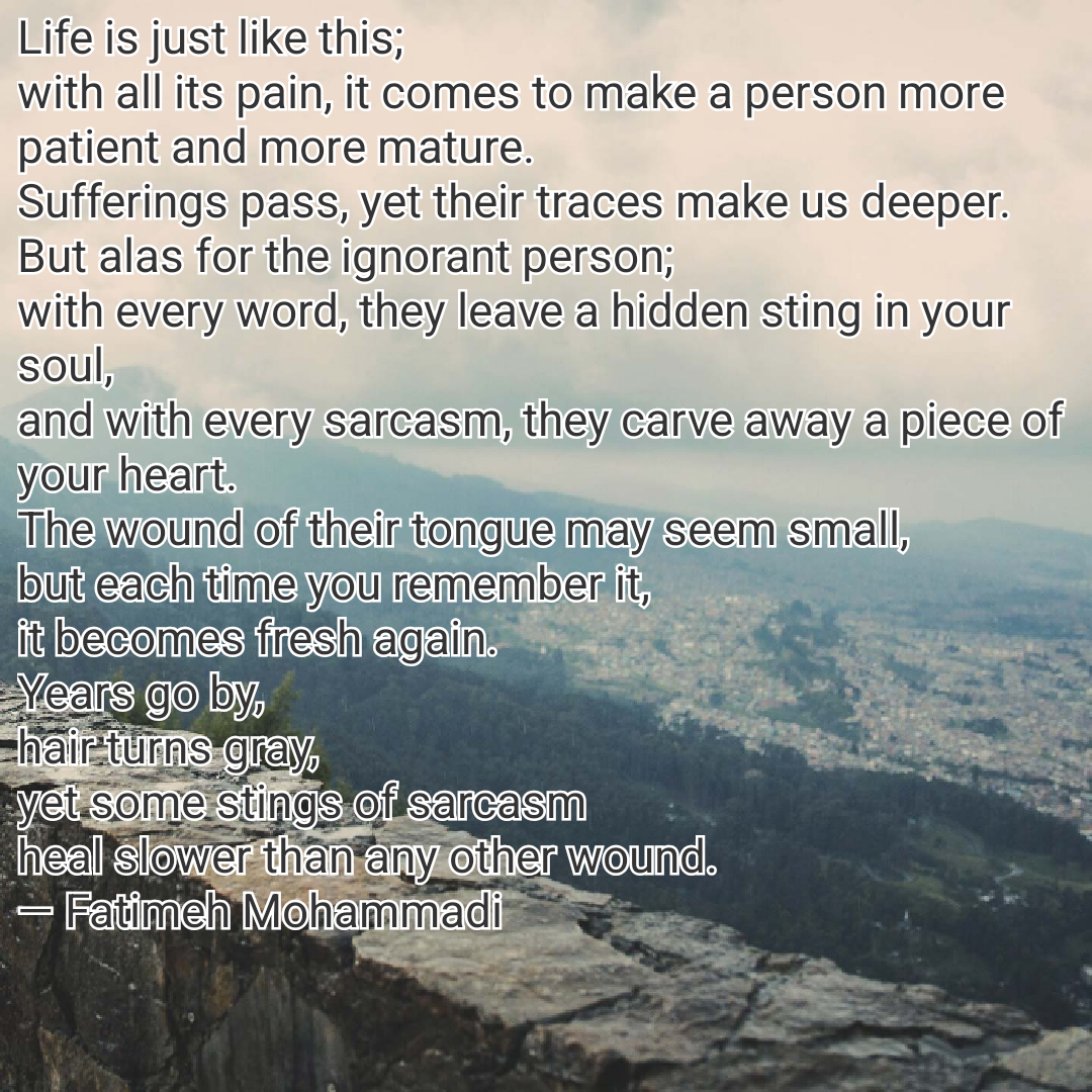 life is just like this