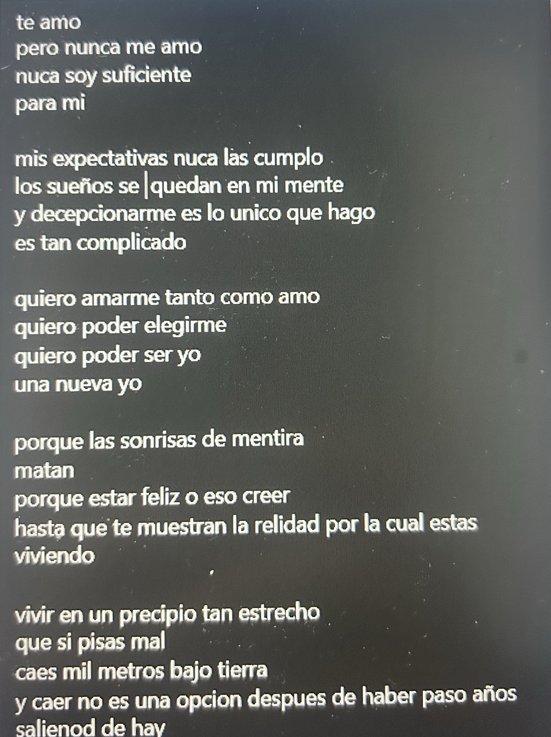 Te amo