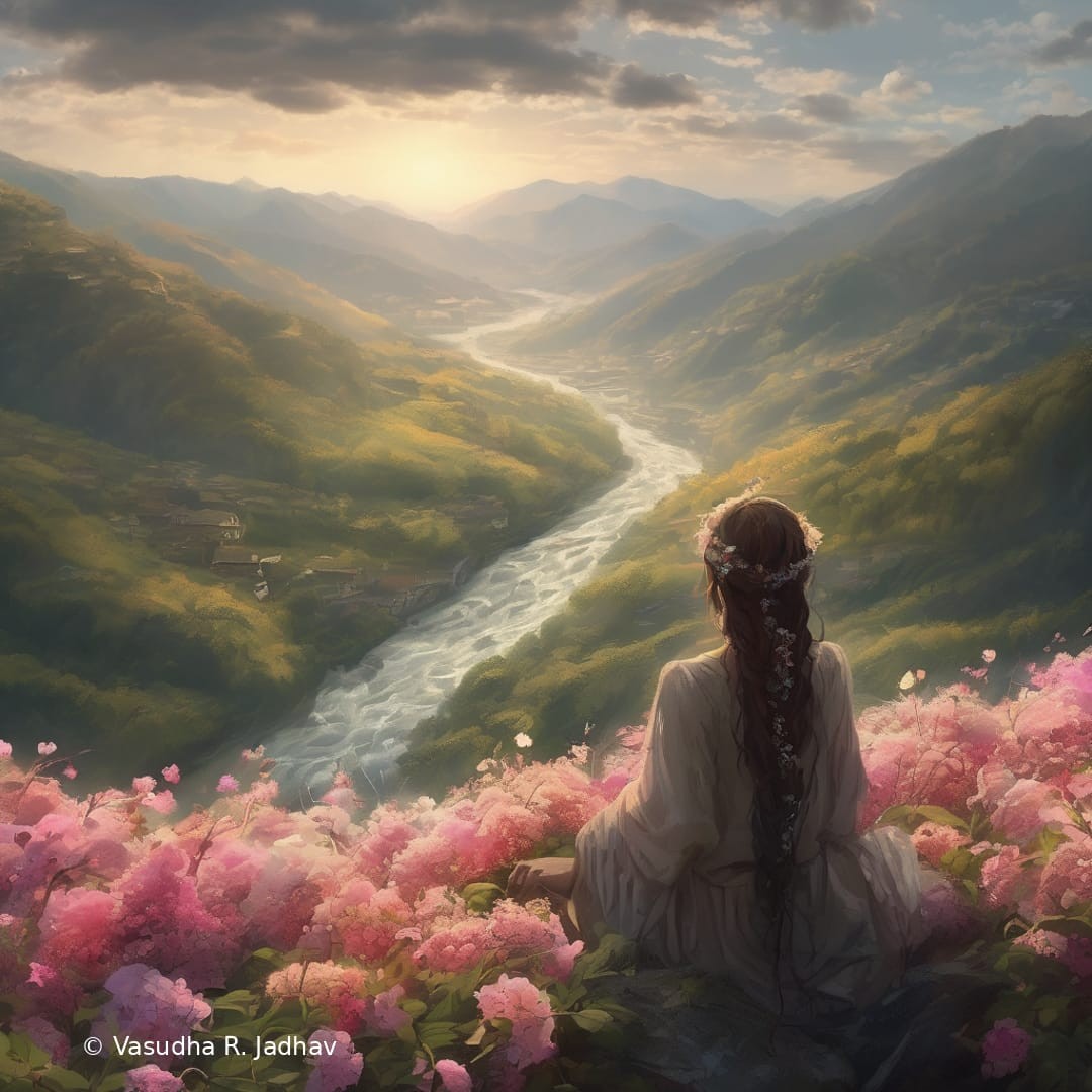 Where I belong...

In hills or peaks where the life thrives,
With sun kissed…