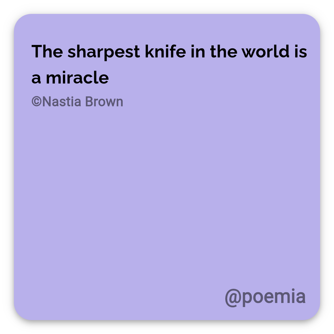 Poemia