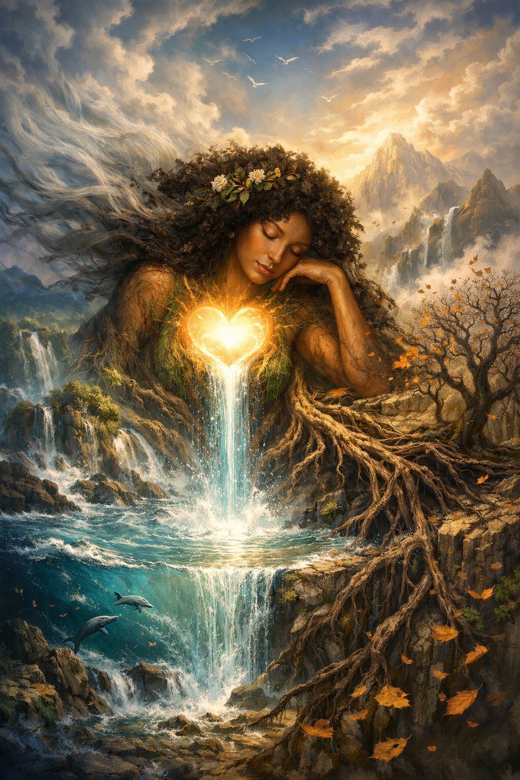 The heart of mother nature