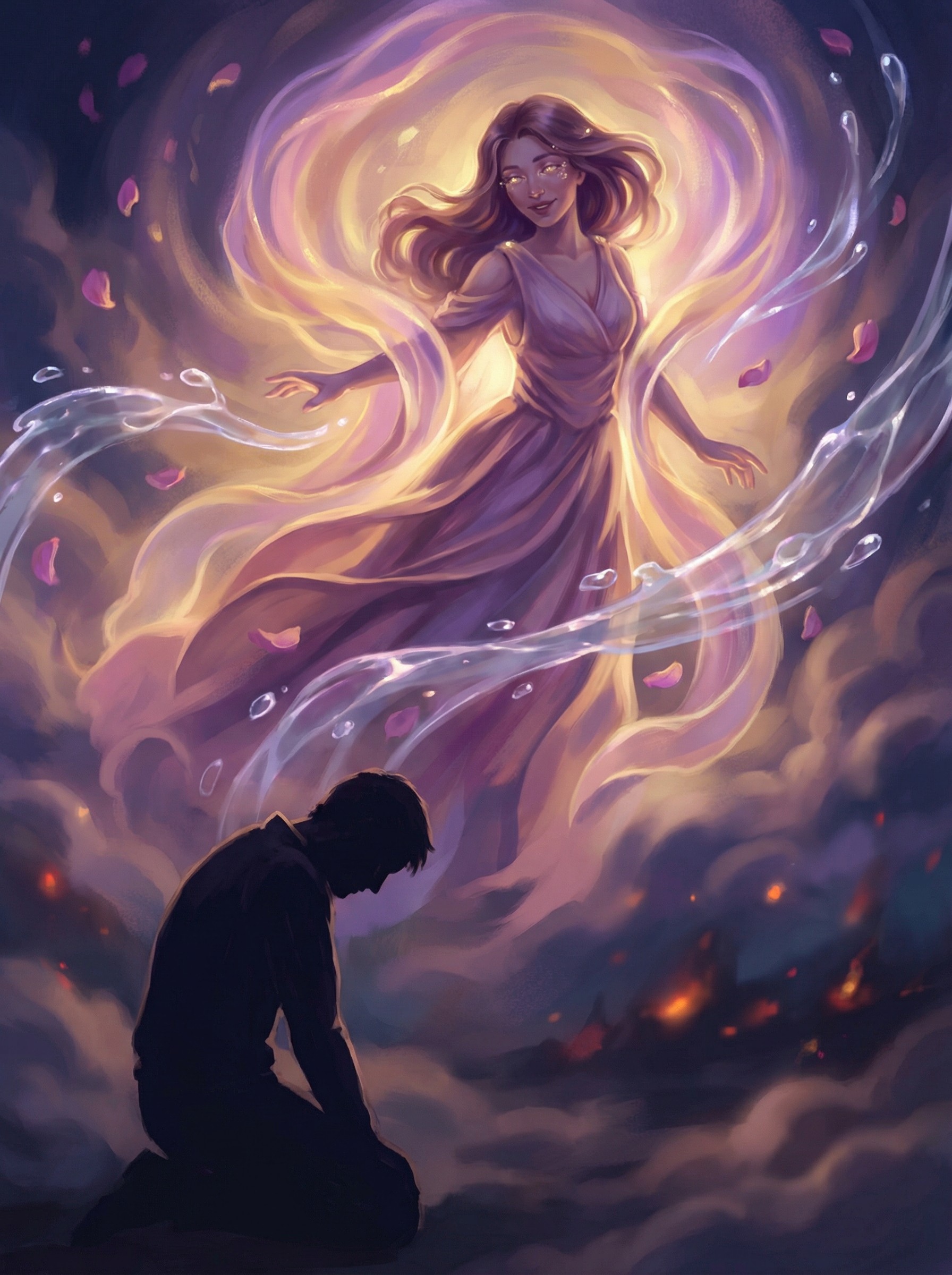She was his first and last
