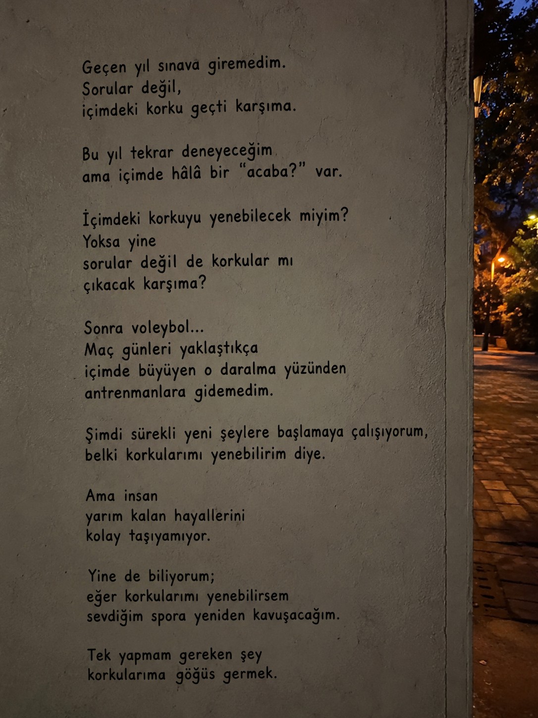 Skor tabelası geçmişi değil, şu an vereceğin mücadeleyi yazar. Göğüs ger ve o…