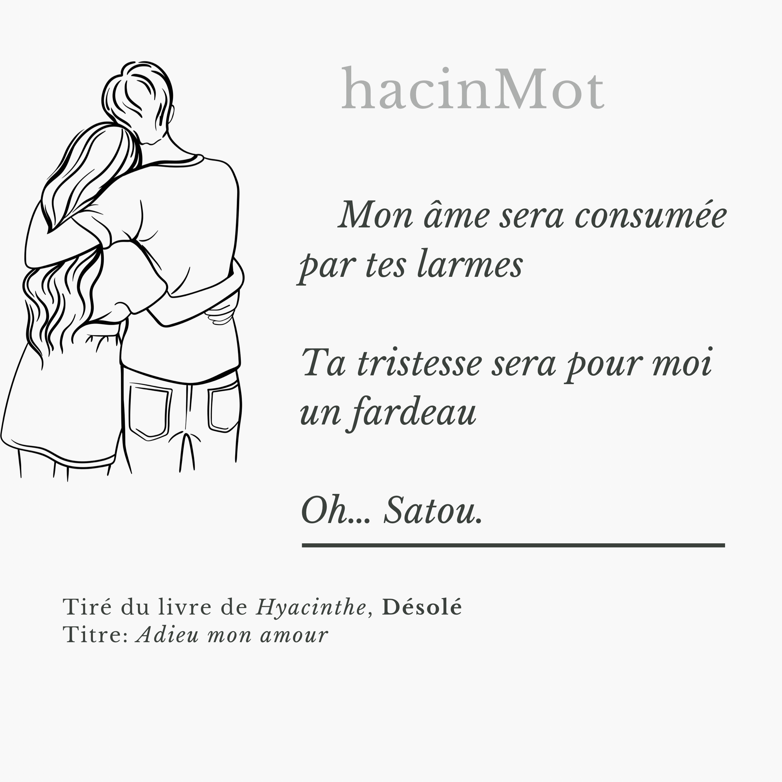 Adieu mon amour