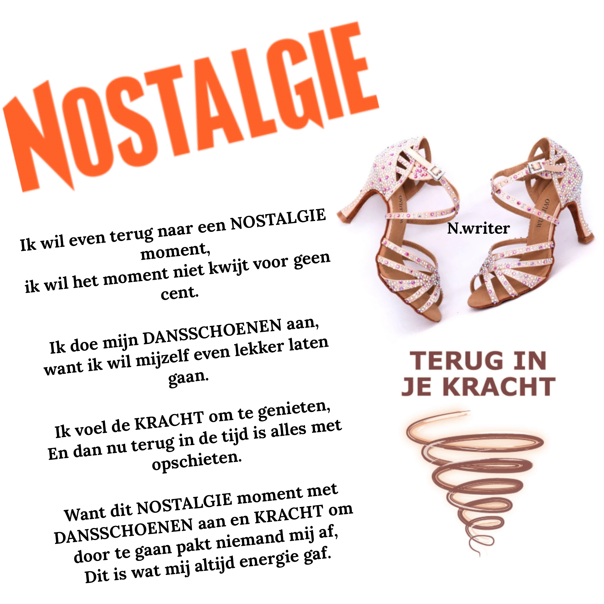 Dansschoenen, kracht, nostalgie: