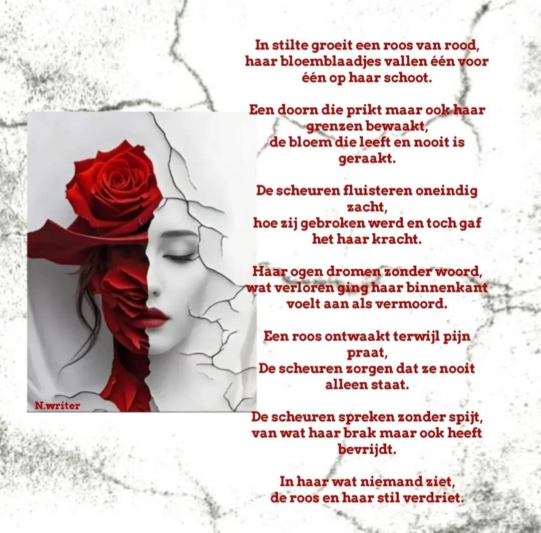 De roos uit het gezicht: