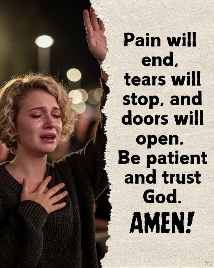 be patient