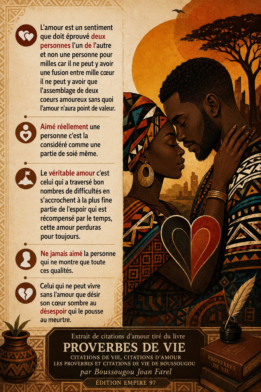 Citations d'amour