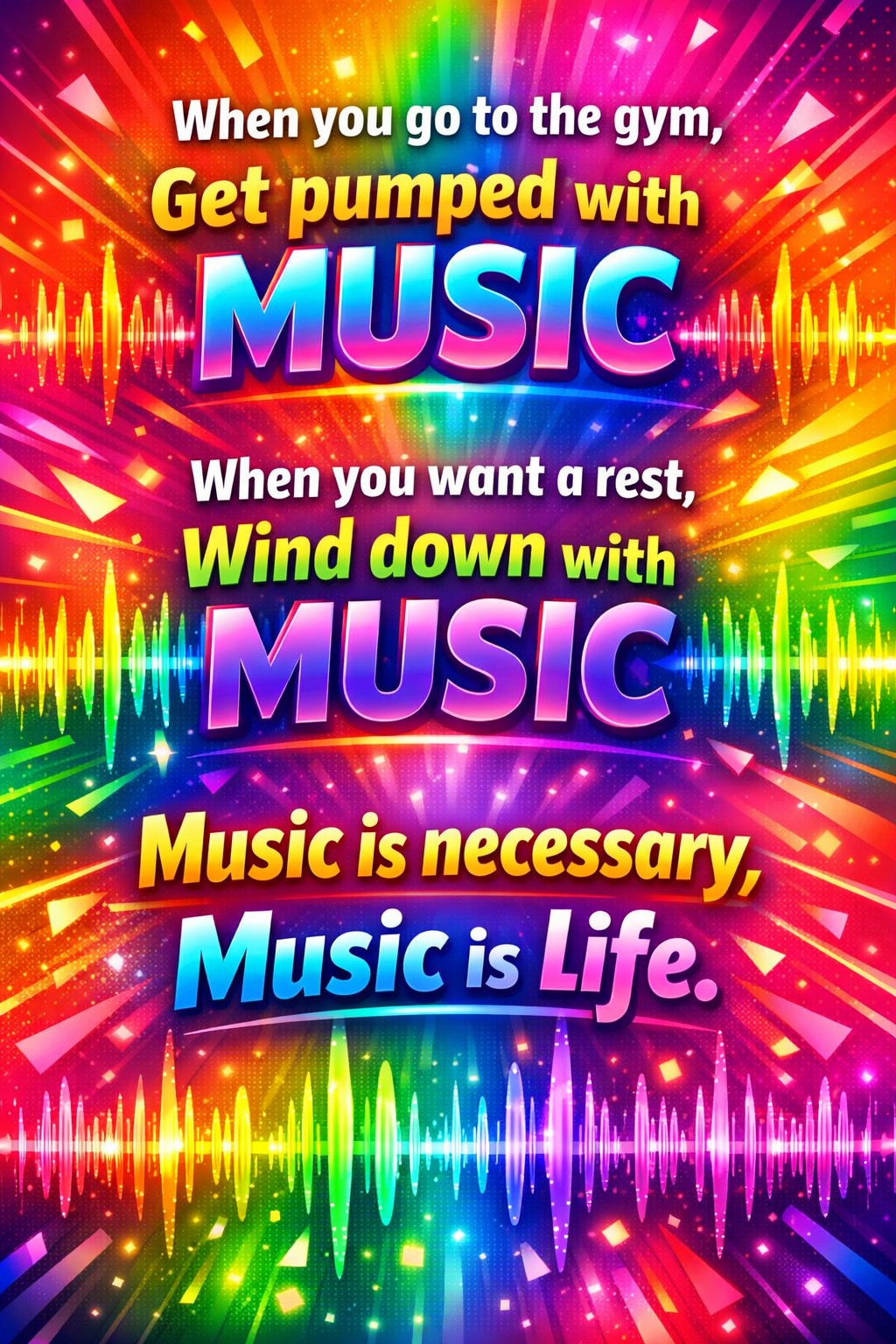 Music is necessary