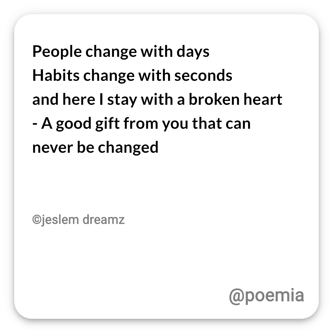 Poemia
