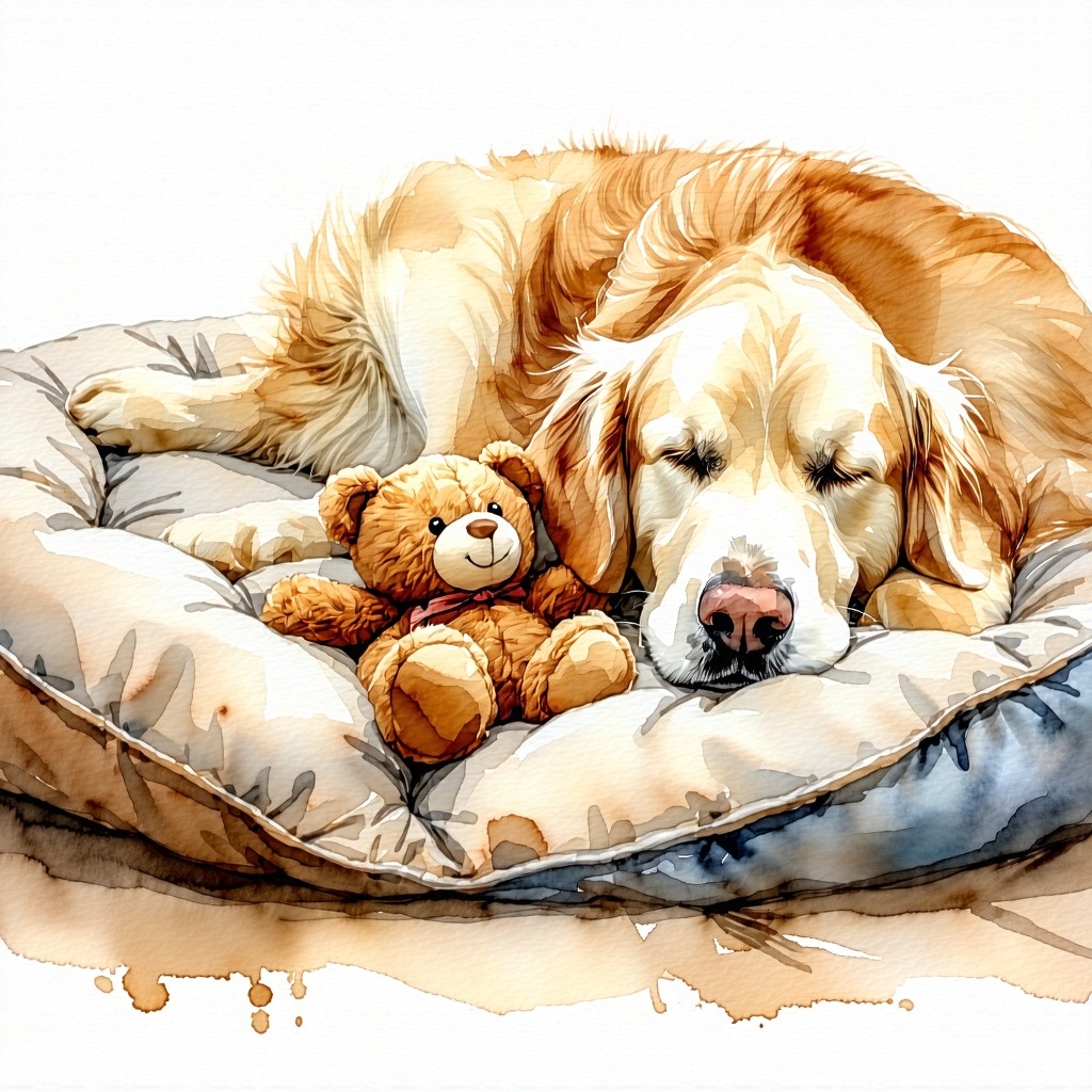 Sleeping puppy