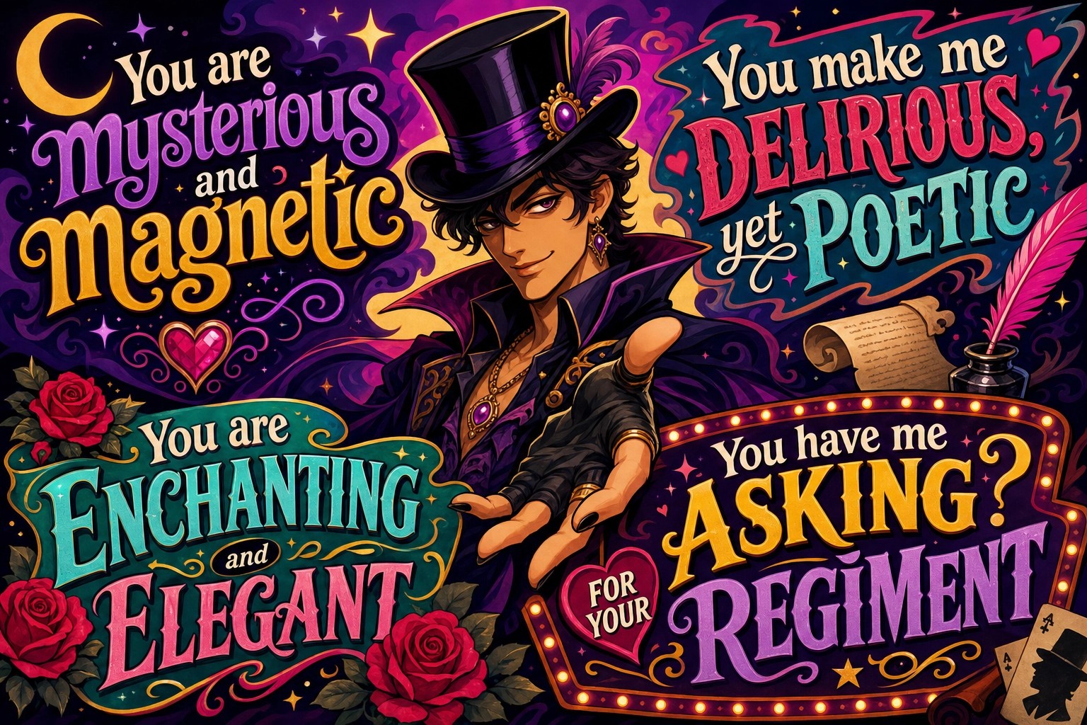 Funky

You are mysterious and magnetic
You make me delirious , yet poetic


You…