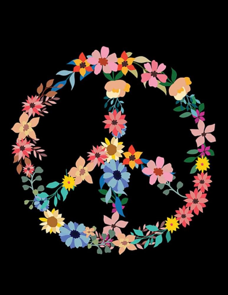 Peace and Love 

La guerre existe depuis la nuit des temps.
L'amour…
