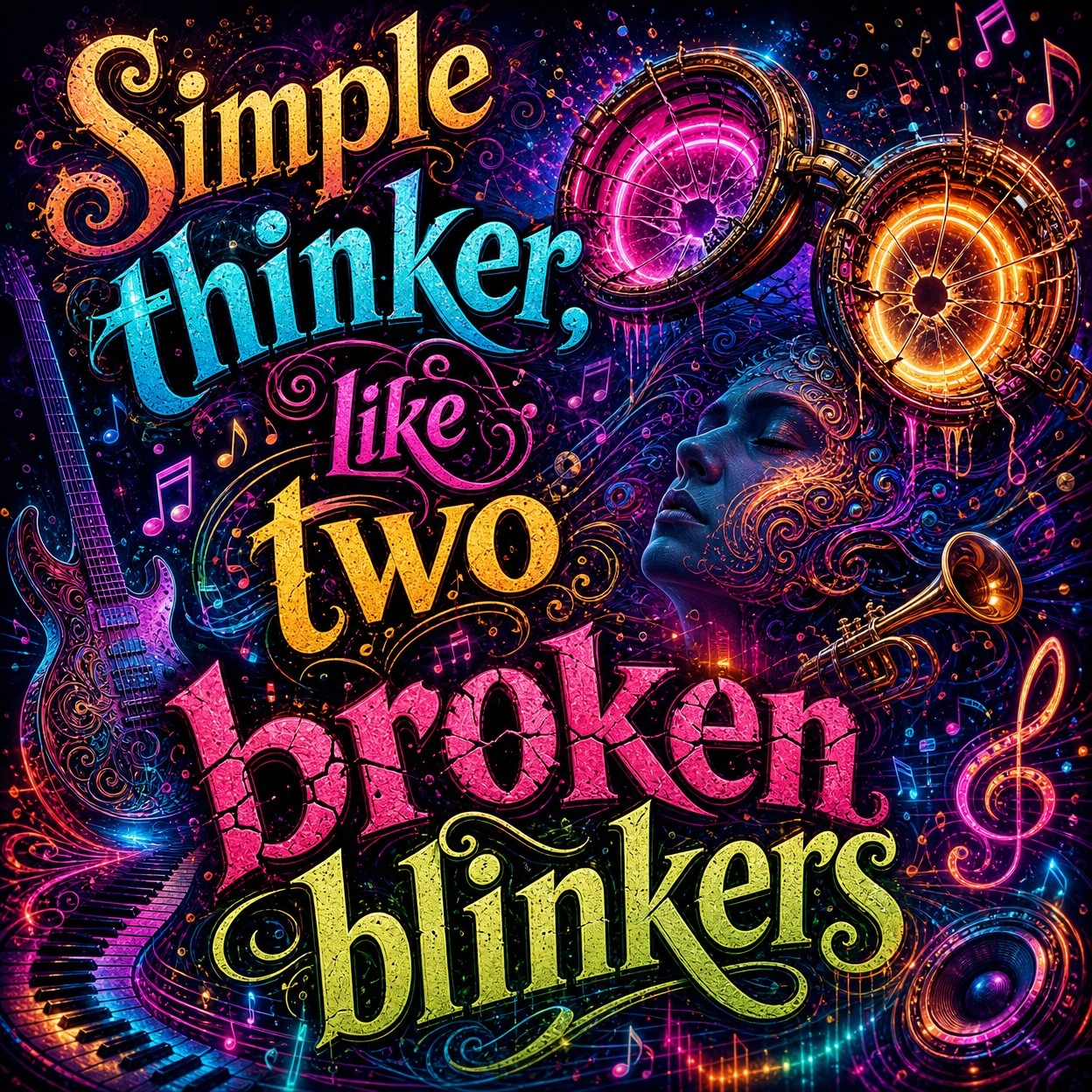 Simple thinker (for suno)
Simple thinker , like two broken blinkers
Silly…